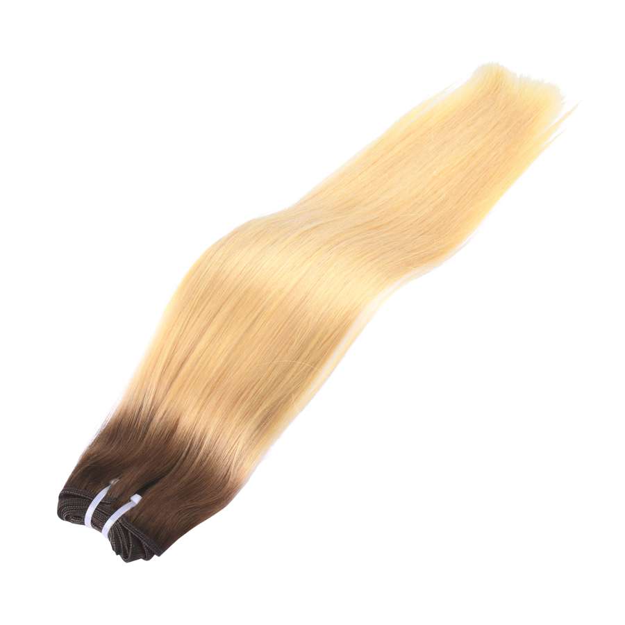 Echthaar-Tressen Ombre/Roots 100 Gram Länge: 50 cm / 20"