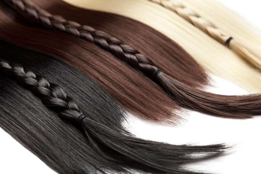 I-Tip Extensions 50 Gramm Länge:  50 cm / 20" Farbe:  #27/4 kupferblond/mittel-braun
