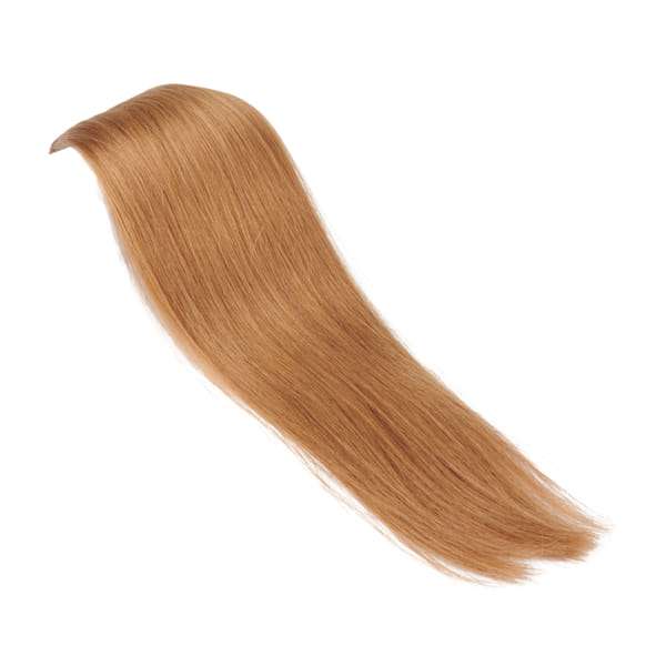 Echthaar-Tressen 100 Gramm Länge:  45 cm / 18 " Farbe:  #12 mittel-aschblond
