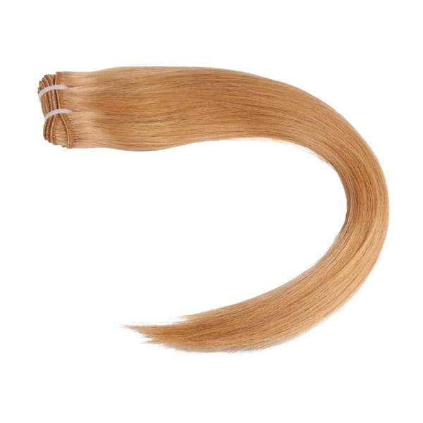 Echthaar-Tressen 100 Gramm Länge:  45 cm / 18 " Farbe:  #16 blond