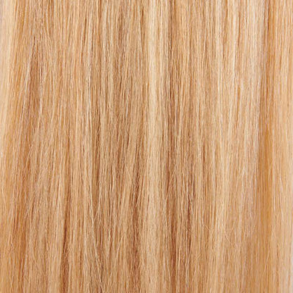 Echthaar-Tressen 100 Gramm Länge:  45 cm / 18 " Farbe:  #27/613 kupferblond/pure-blond