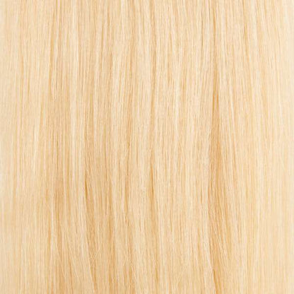 Echthaar-Tressen 100 Gramm Länge:  45 cm / 18 " Farbe:  #613 pure-blond