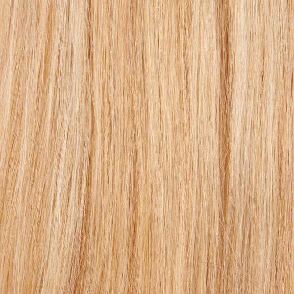 Echthaar-Tressen 100 Gramm Länge:  45 cm / 18 " Farbe:  #27/60 kupferblond/weiß-blond