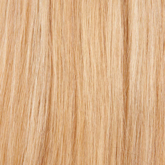 U-Tip Extensions 50 Gramm Länge:  50 cm / 20 " Farbe:  #27/60 kupferblond/weiß-blond