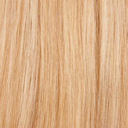 I-Tip Extensions 50 Gramm Länge:  45 cm / 18 " Farbe:  #27/60 kupferblond/weiß-blond